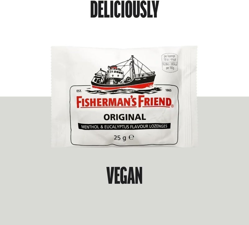 SNANA Fisherman's Friend Original Lozenges - Menthol & Eucalyptus - Image 4
